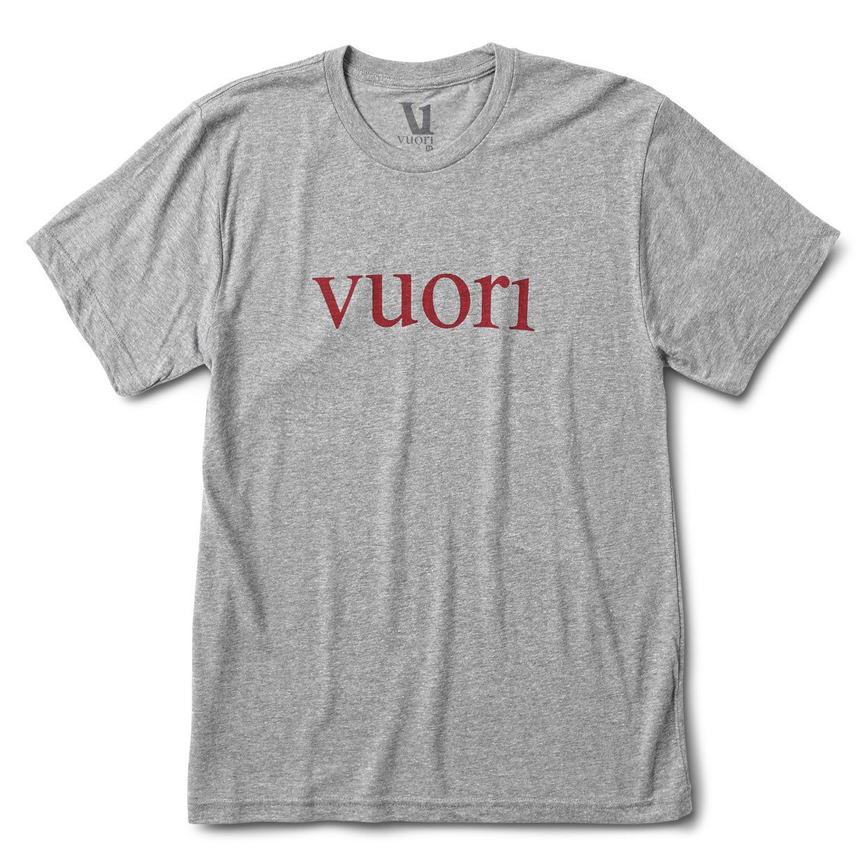 Classic Vuori Tee | Heather Grey sold by Vuori