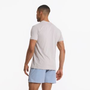 Sun Sets Tee | Light Grey sold by Vuori