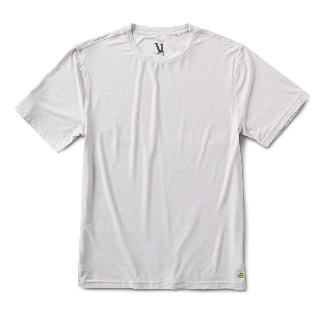 Strato Tech Tee | Salt Heather sold by Vuori
