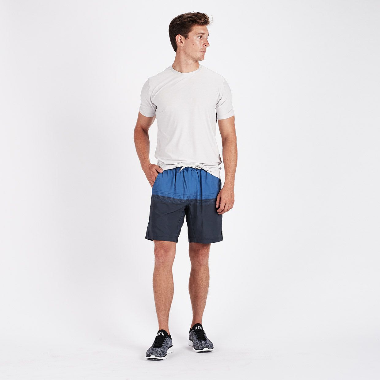 Strato Tech Tee | Salt Heather sold by Vuori product image thumbnail 4