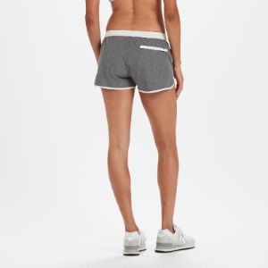 Tavi Short | Grey Linen Texture sold by Vuori