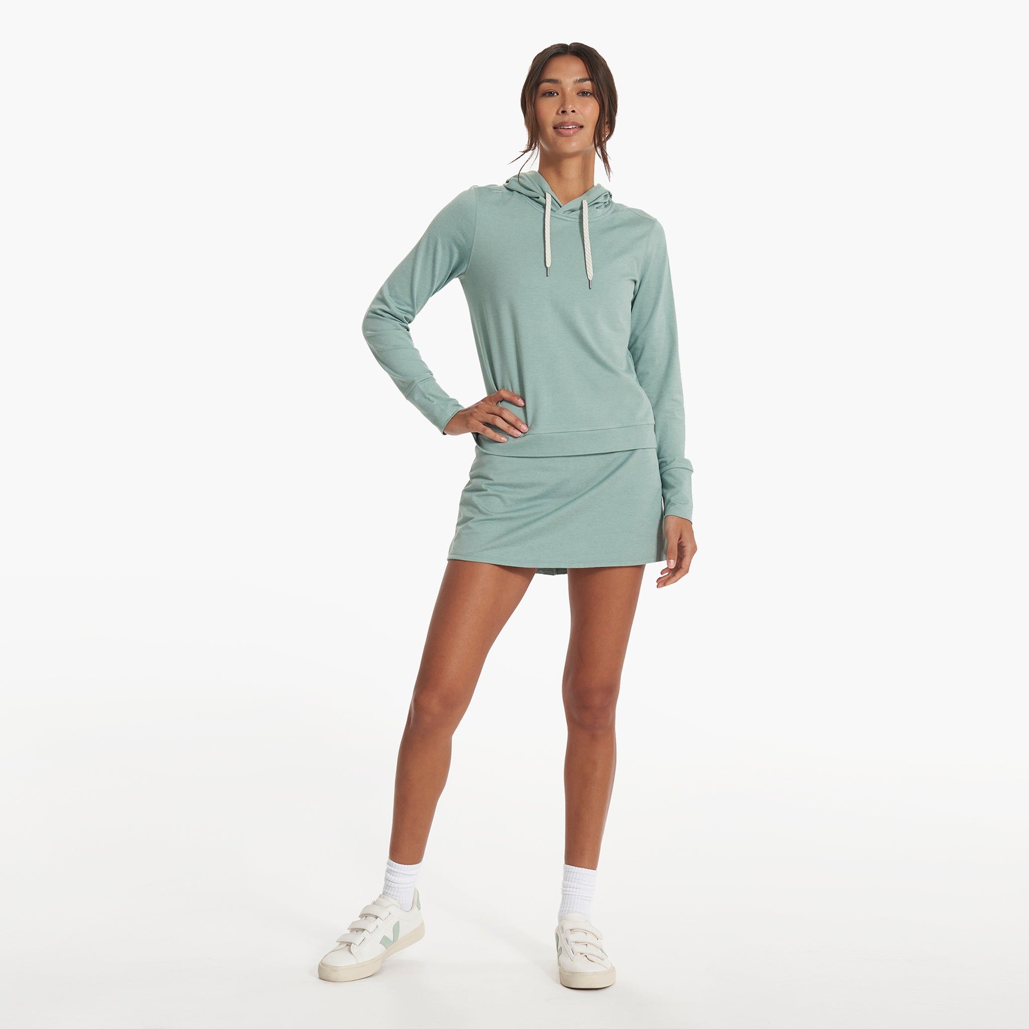 Halo Essential Hoodie | Celery Heather sold by Vuori product image thumbnail 4