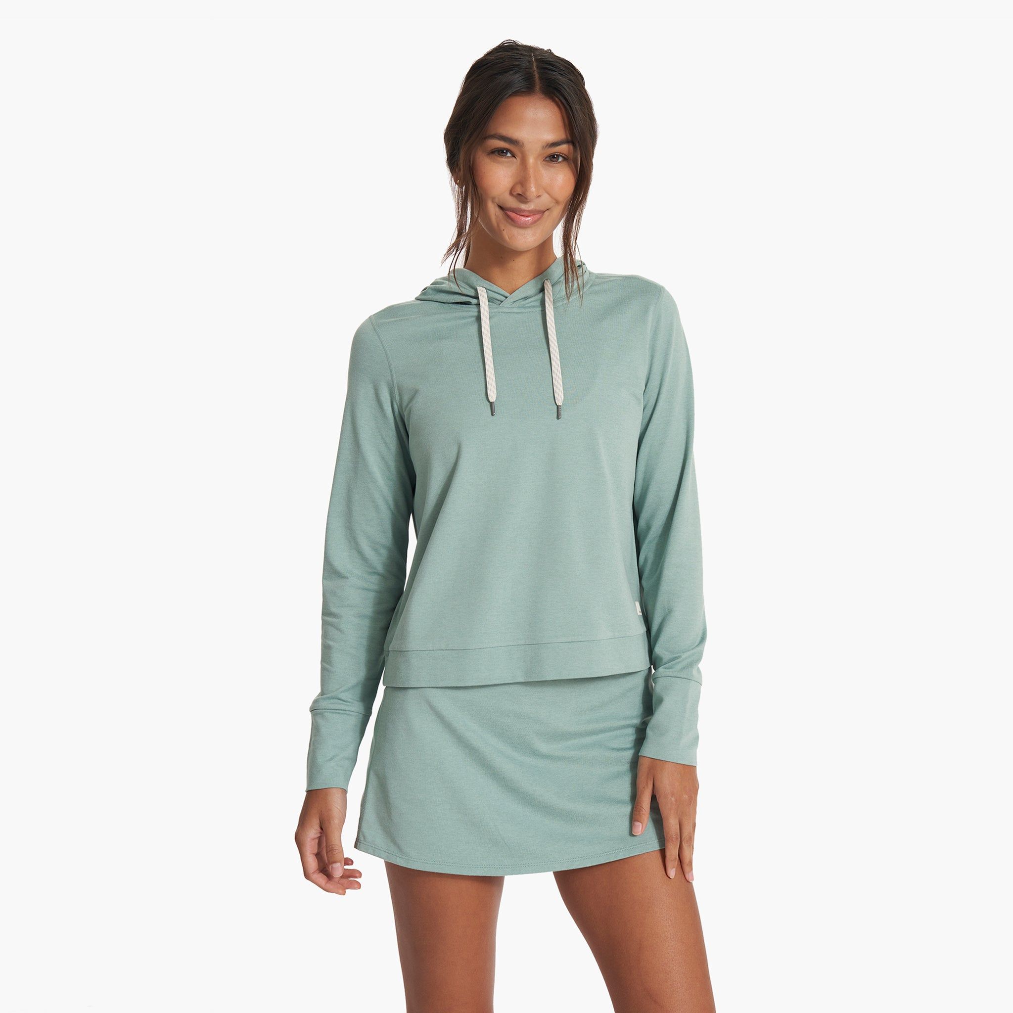 Halo Essential Hoodie | Celery Heather sold by Vuori product image thumbnail 2