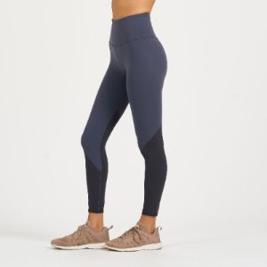 Colorblock Studio Legging | Azure sold by Vuori