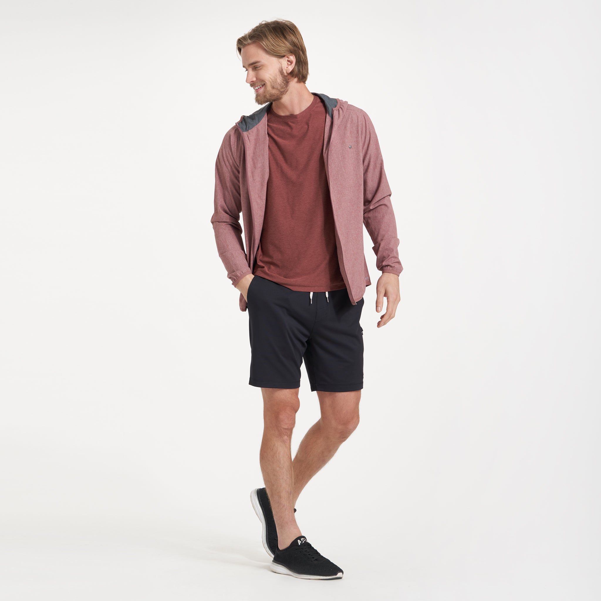 Outdoor Trainer Shell | Russet Linen Texture sold by Vuori product image thumbnail 4