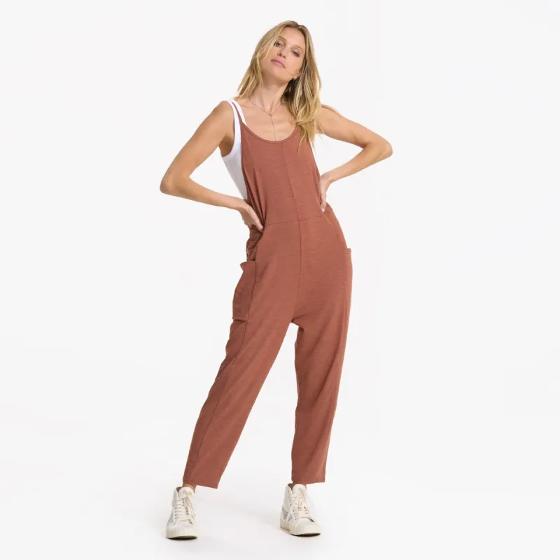 Breezy Jumpsuit | Copper Heather sold by Vuori