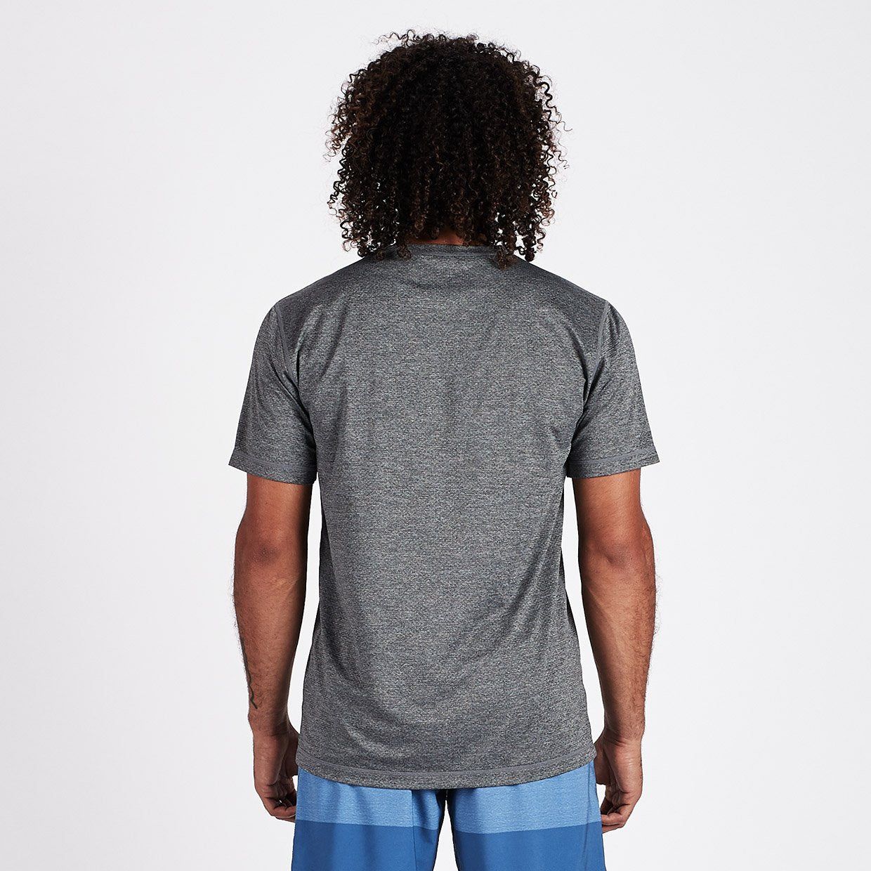 Stainglass Tech Tee | Heather Grey sold by Vuori product image thumbnail 3