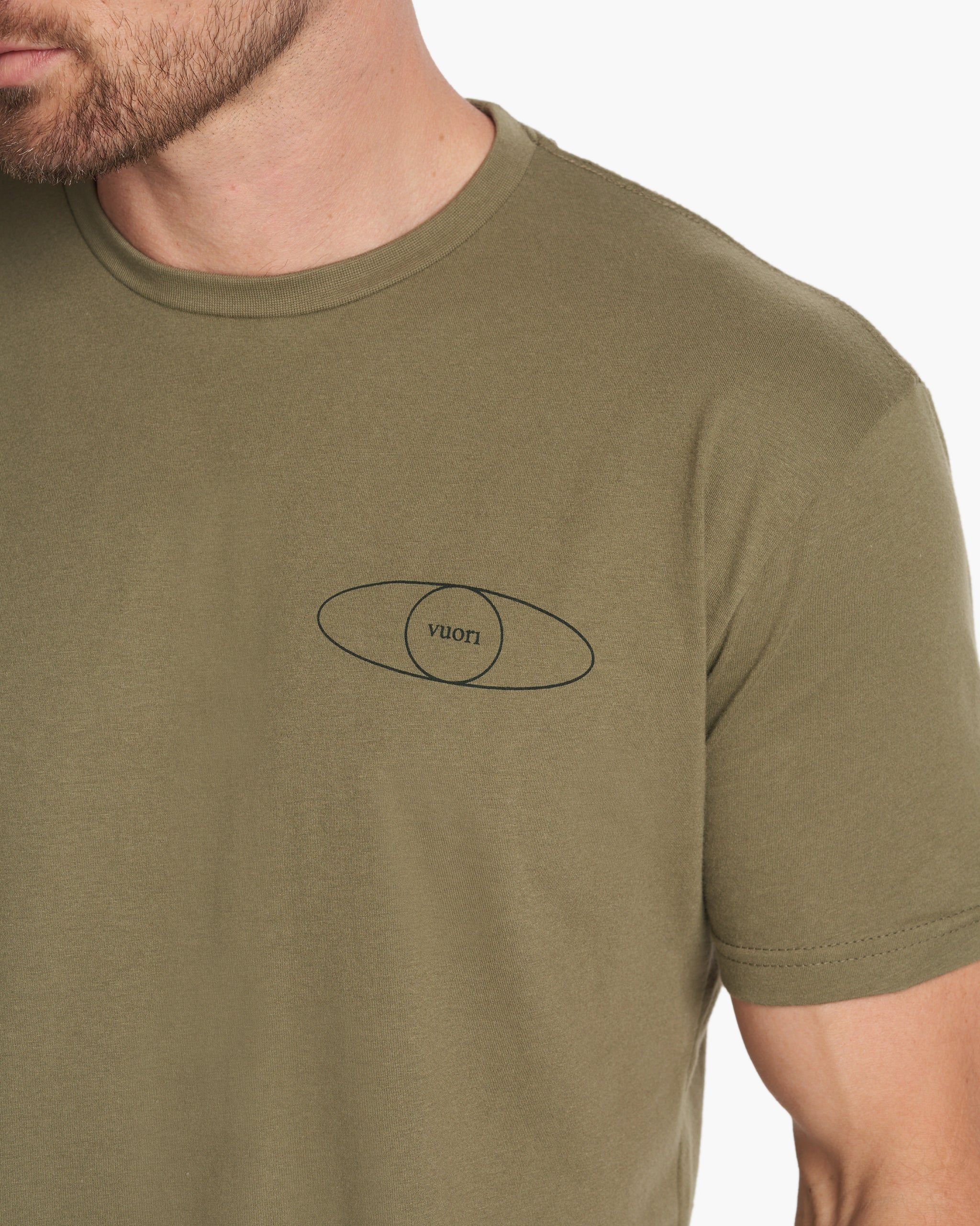 All Seeing Tee | Oregano sold by Vuori product image thumbnail 3