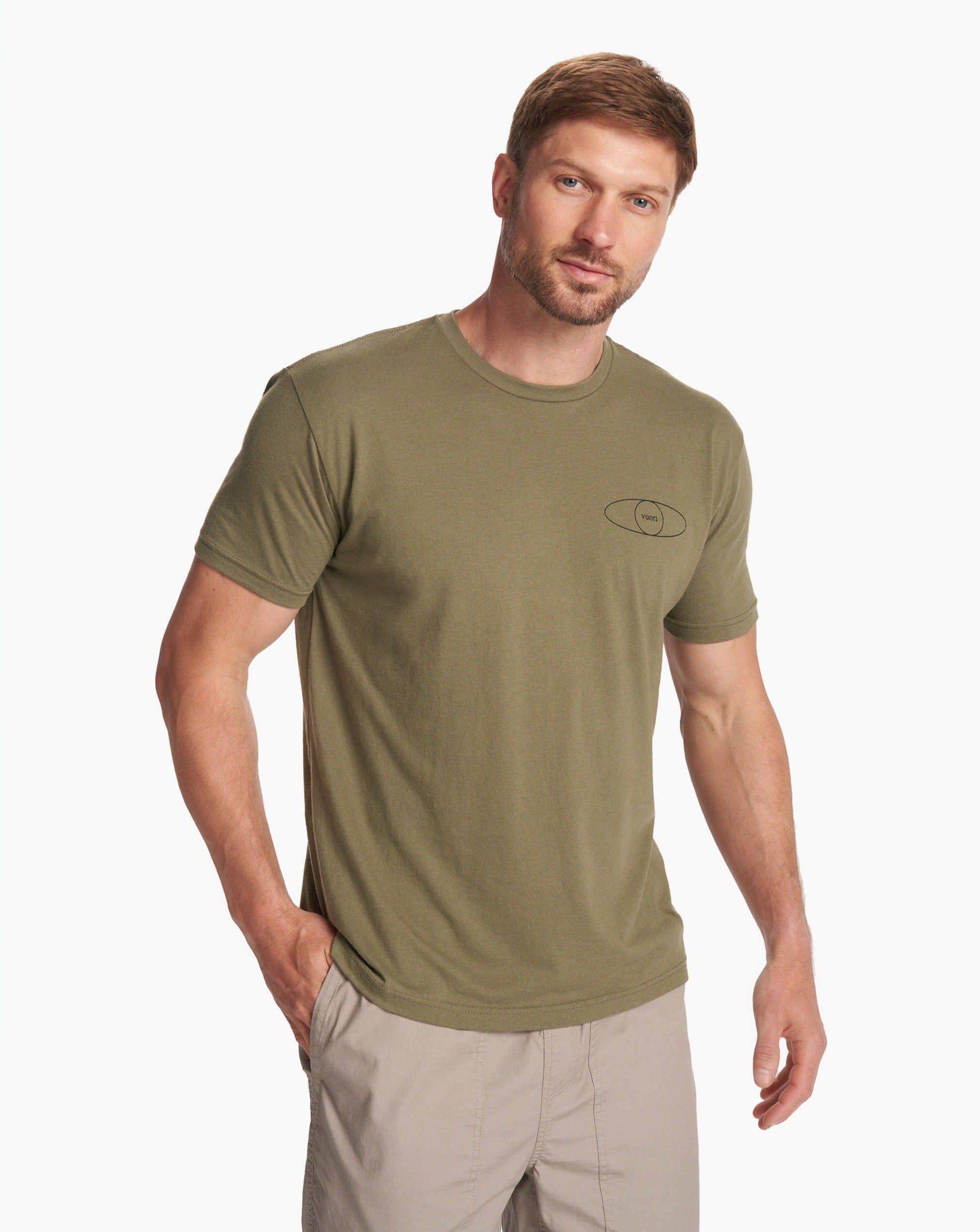 All Seeing Tee | Oregano sold by Vuori product image thumbnail 2