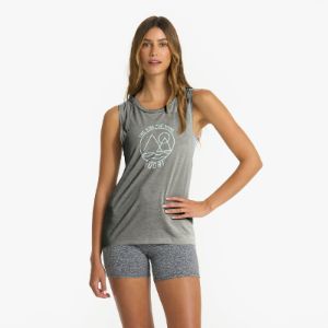 The Rise The Shine Tank | Dusty Pine sold by Vuori