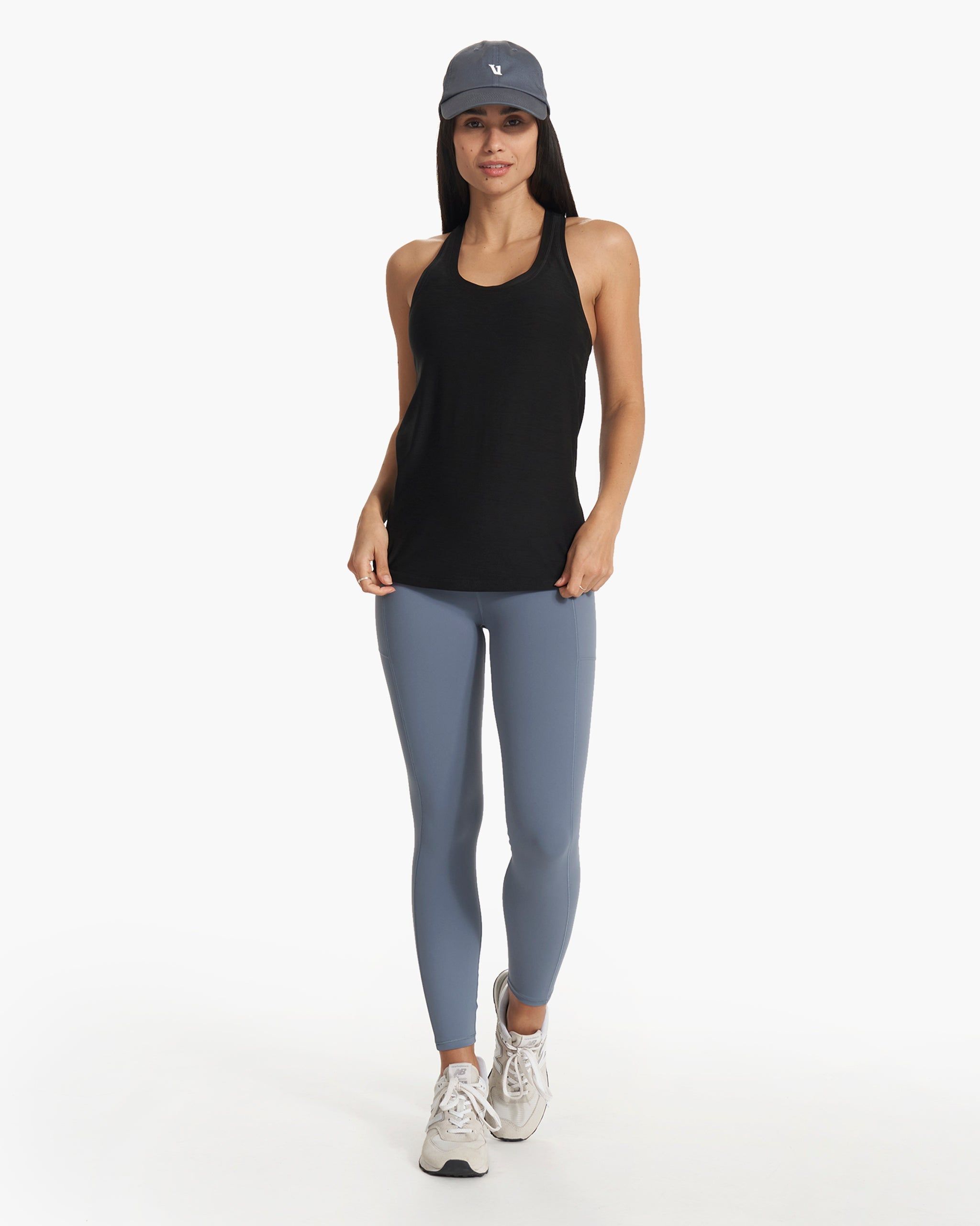 Lux Performance Tank | Black sold by Vuori product image thumbnail 4