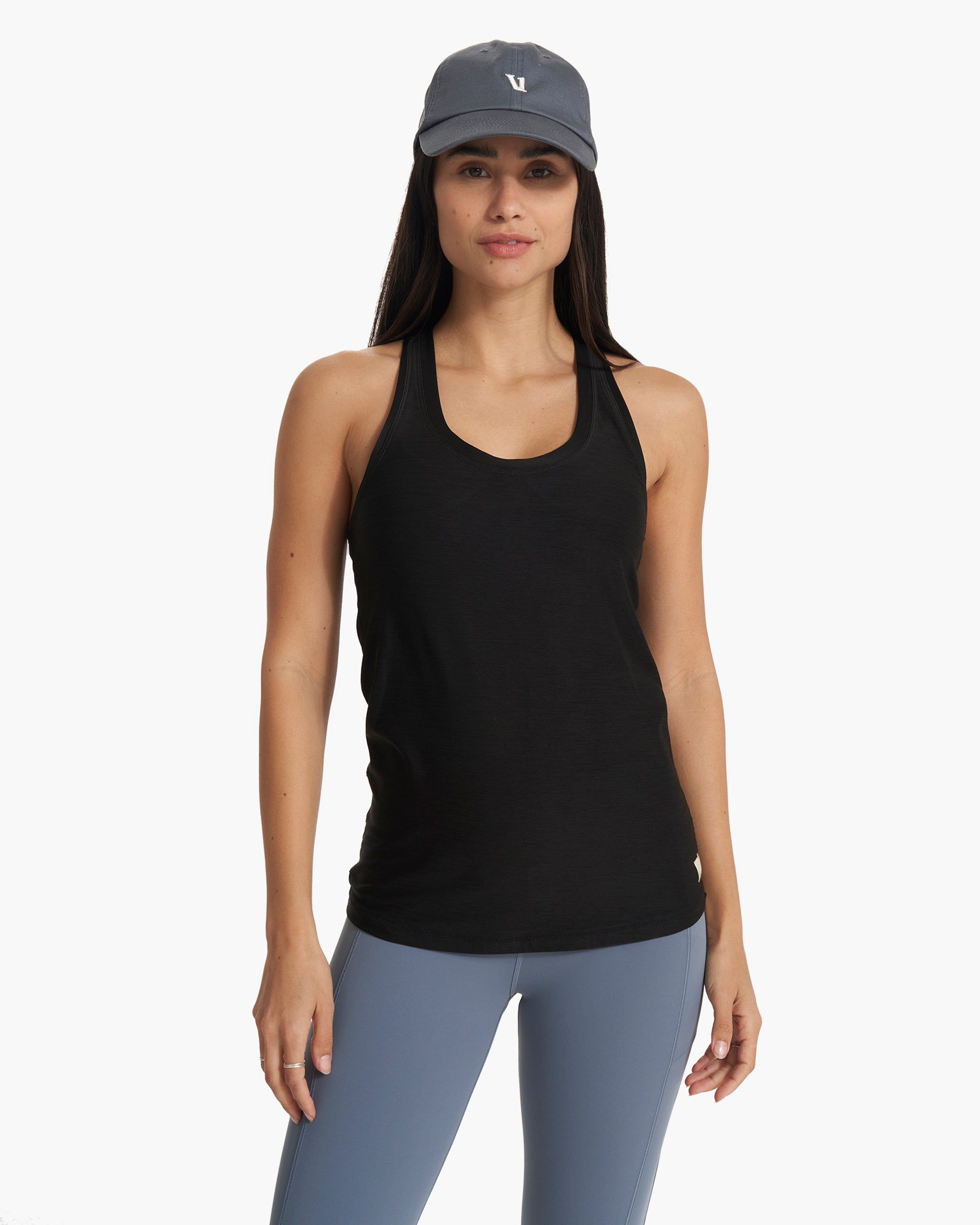 Lux Performance Tank | Black sold by Vuori