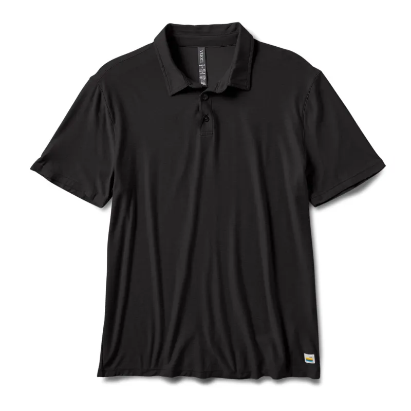 Strato Tech Polo | Black sold by Vuori