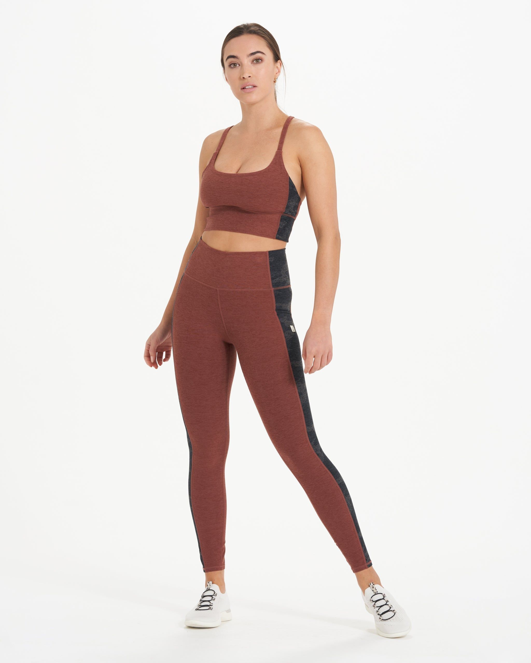 Aspire Elevation Legging | Cedar Heather sold by Vuori product image thumbnail 4