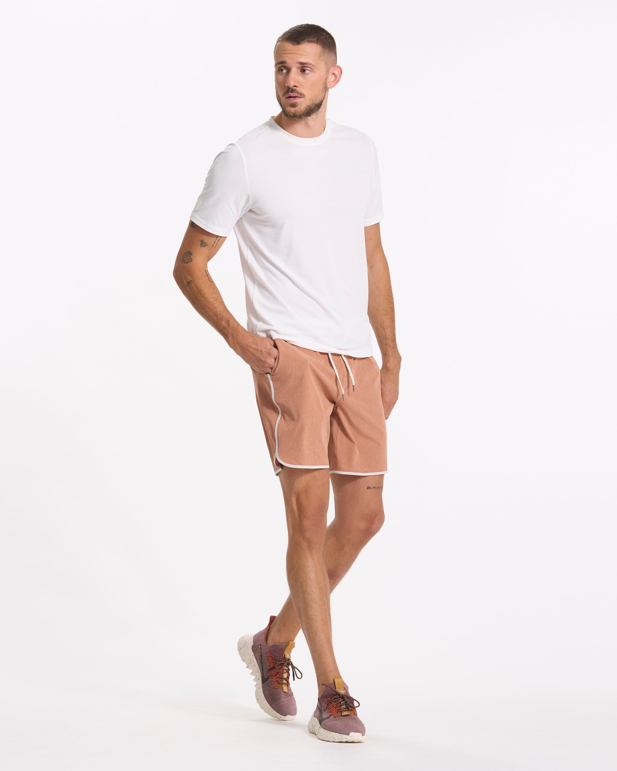 Banks Short | Palo Santo Linen Texture sold by Vuori product image thumbnail 6