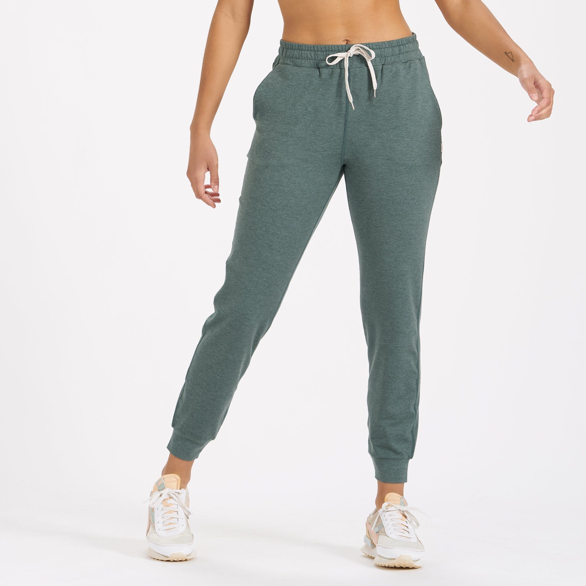 Performance Jogger - Long | Kelp Heather sold by Vuori product image thumbnail 2