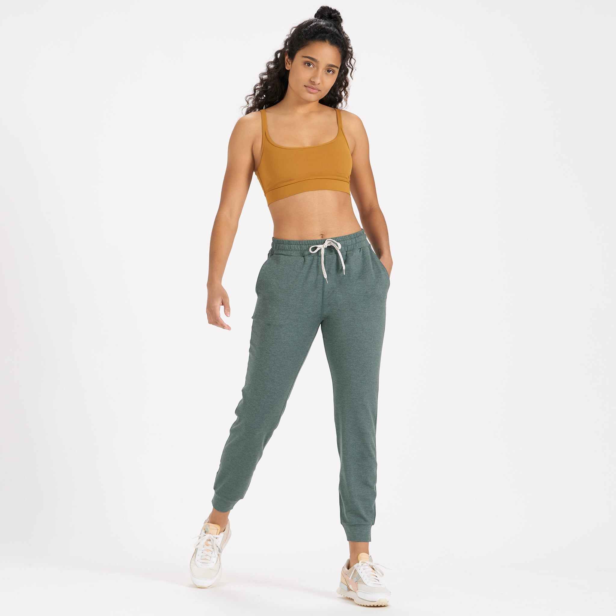 Performance Jogger - Long | Kelp Heather sold by Vuori product image thumbnail 4