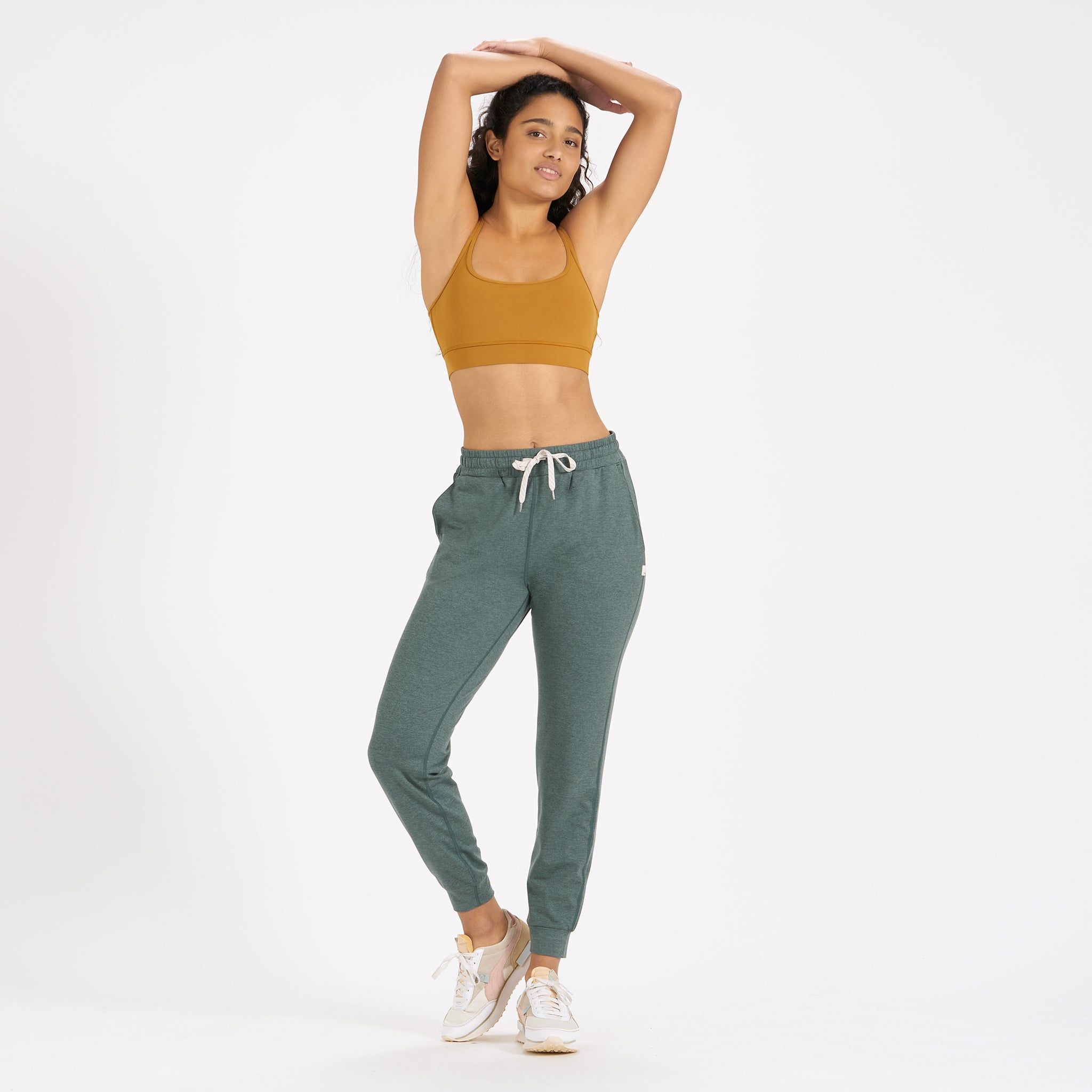 Performance Jogger - Long | Kelp Heather sold by Vuori product image thumbnail 5