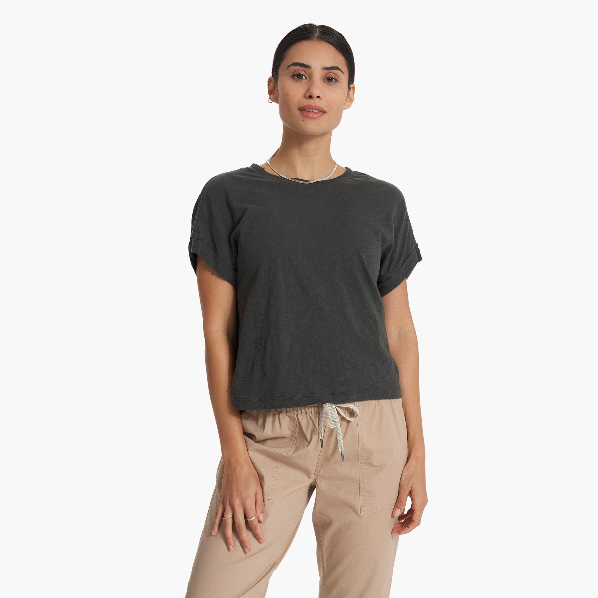 Sunset Easy Tee | Ash sold by Vuori