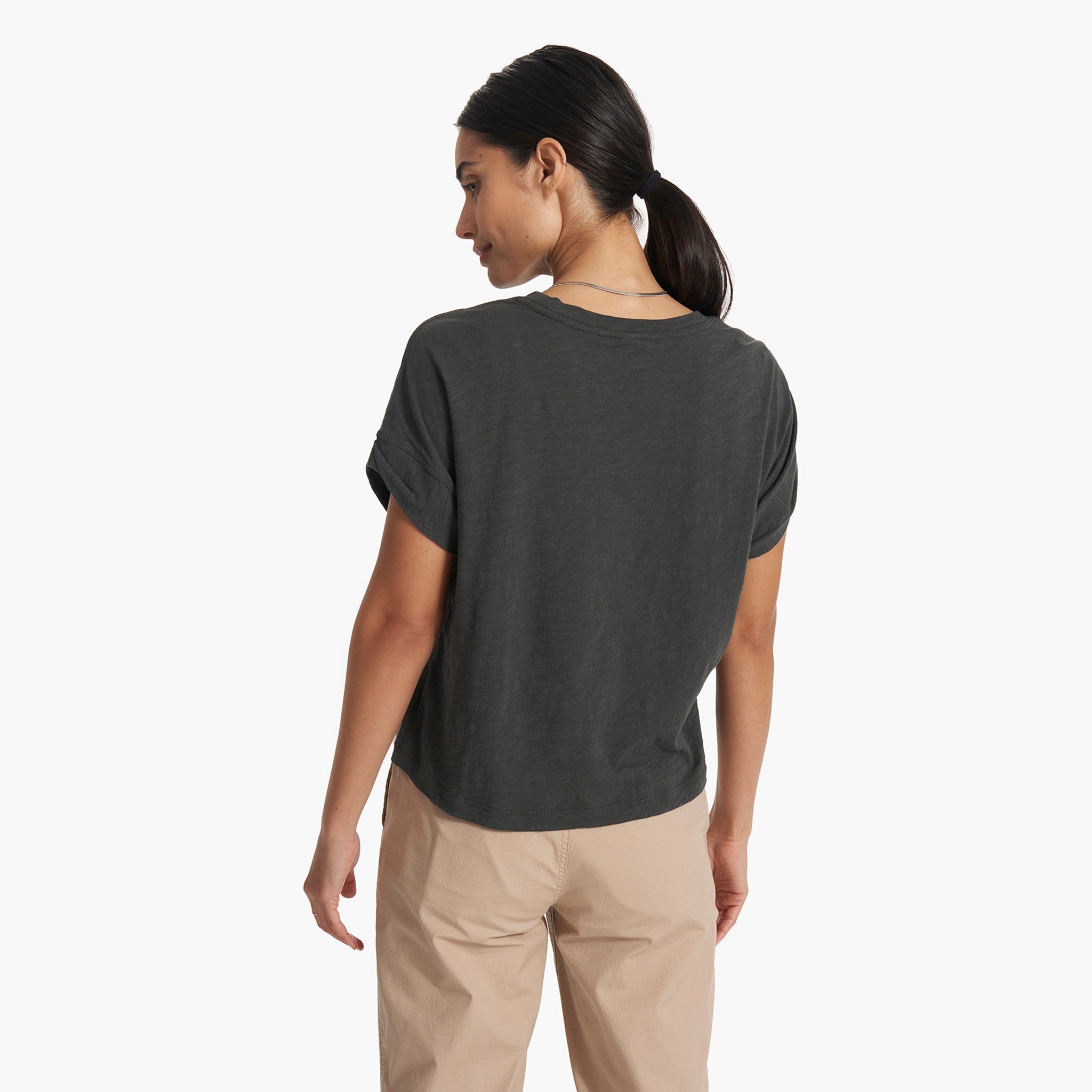 Sunset Easy Tee | Ash sold by Vuori product image thumbnail 3