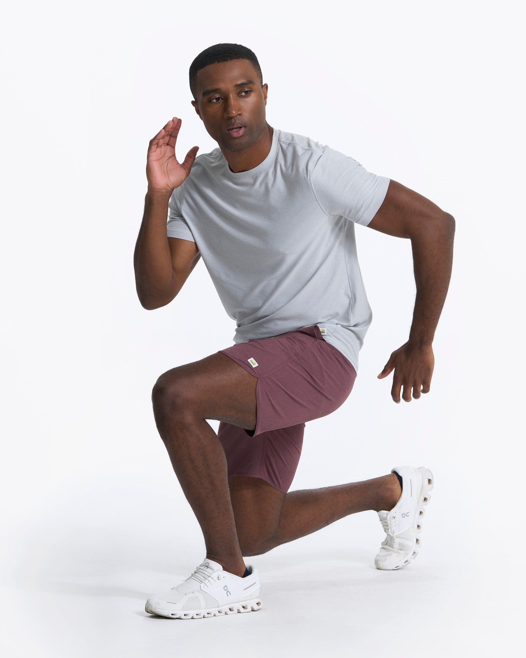 Banks Short | Chestnut Linen Texture sold by Vuori product image thumbnail 6