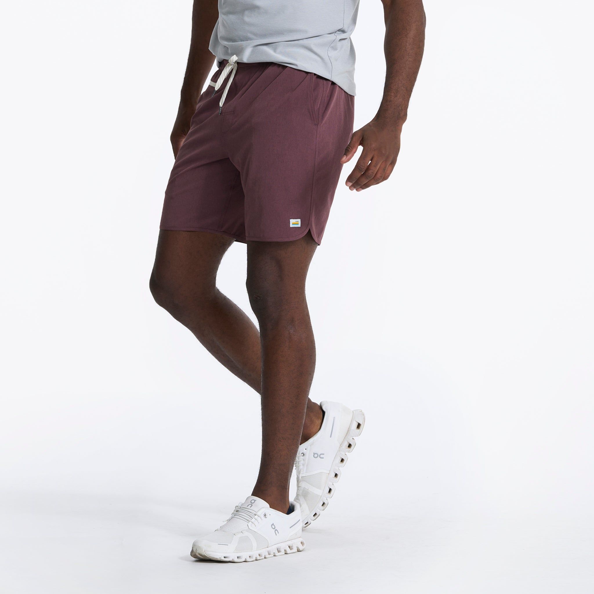 Banks Short | Chestnut Linen Texture sold by Vuori product image thumbnail 3