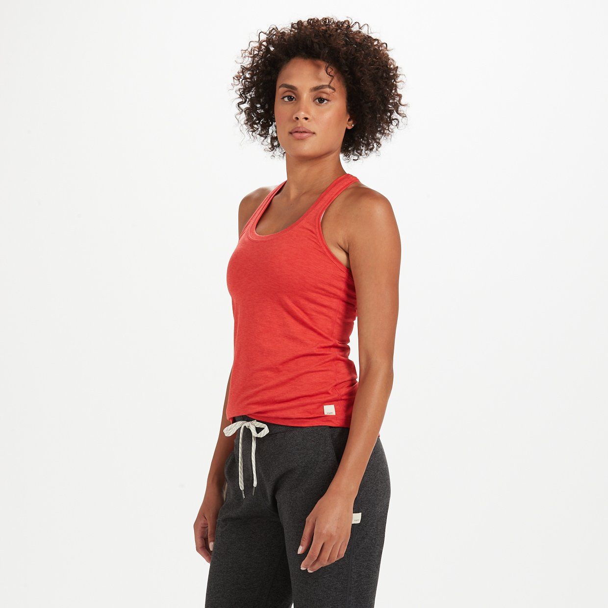 Lux Performance Tank | Melon Heather sold by Vuori product image thumbnail 2