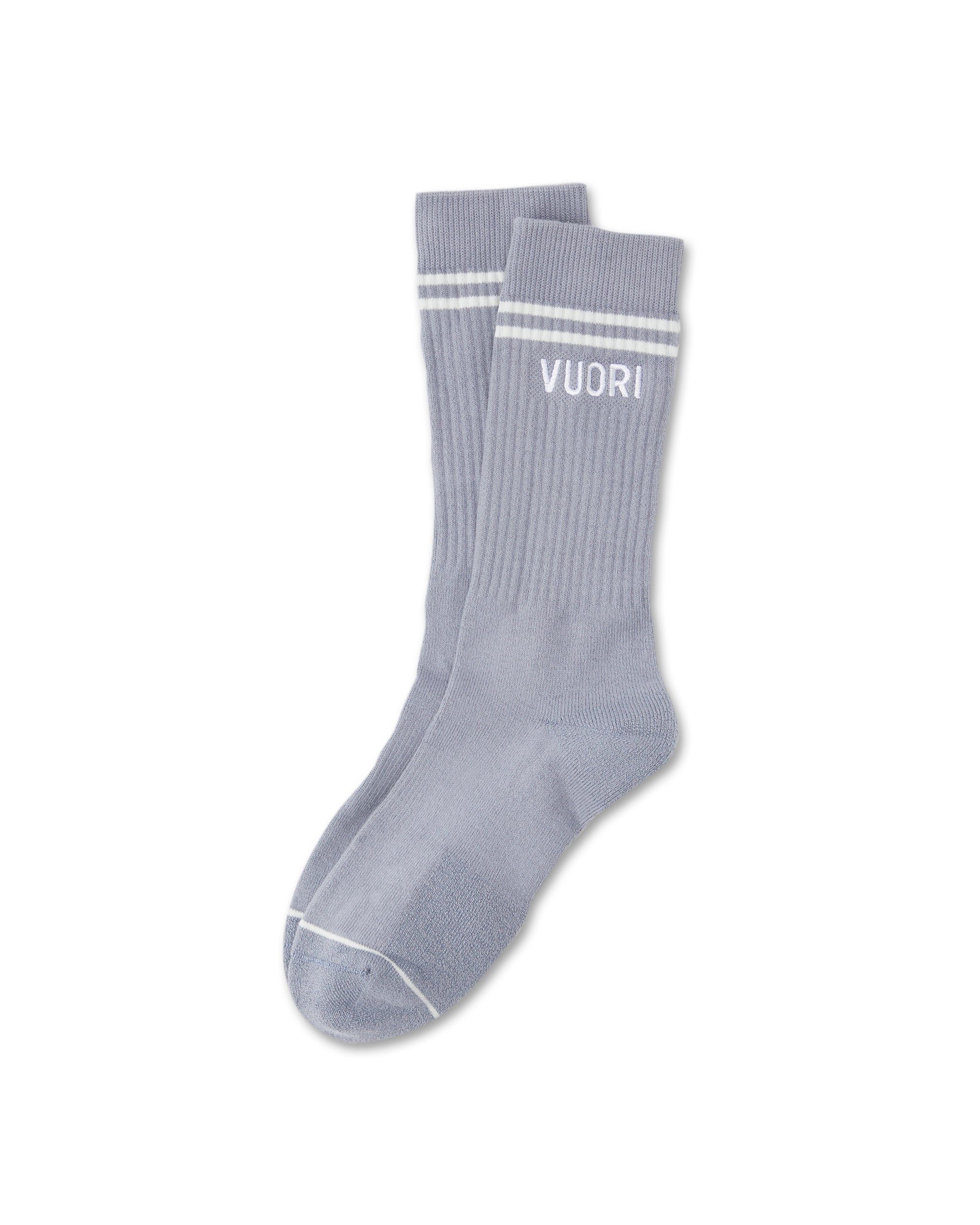 Vuori Crew Sock | Flint sold by Vuori