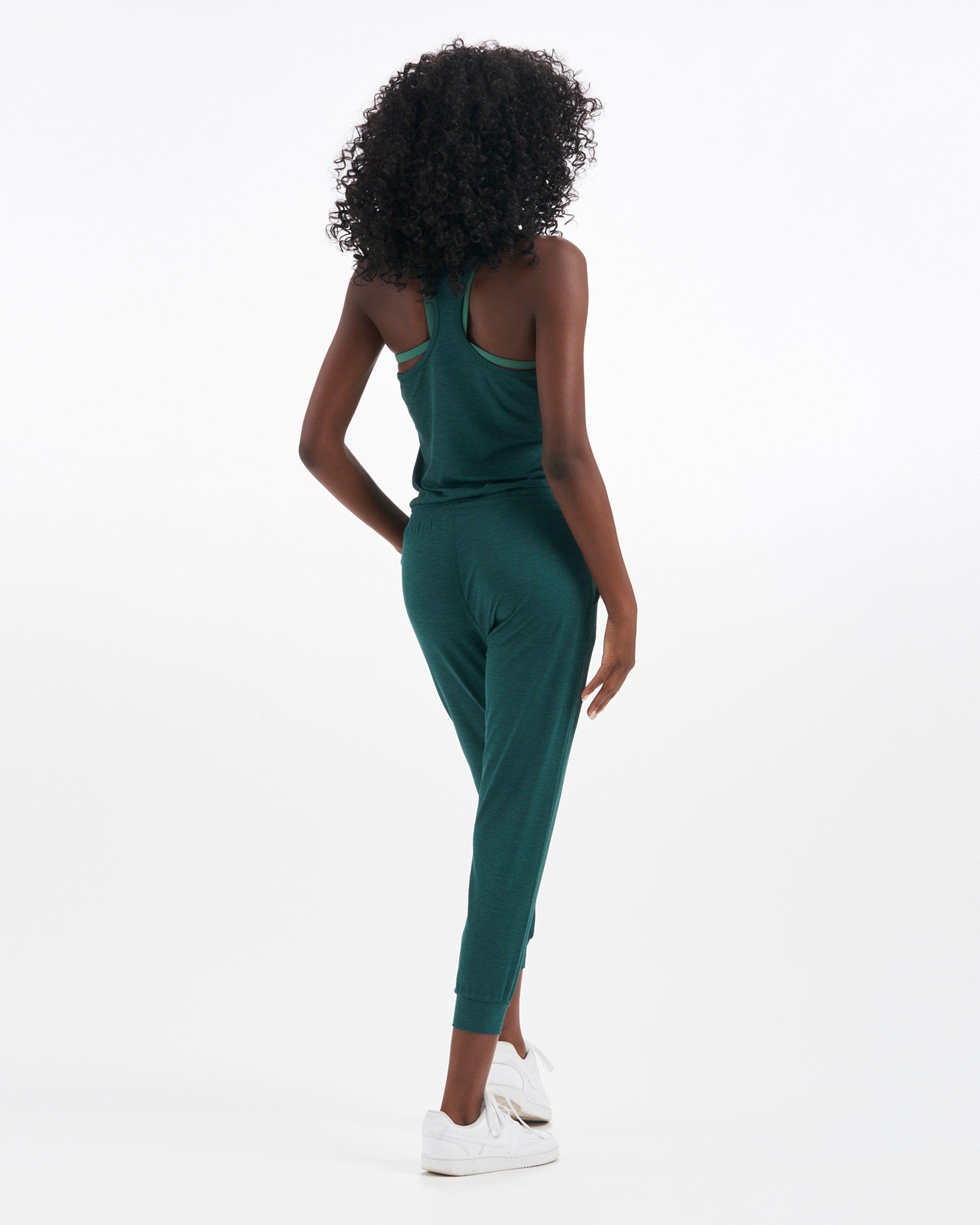 Lux Jumpsuit | Jade Heather sold by Vuori product image thumbnail 4