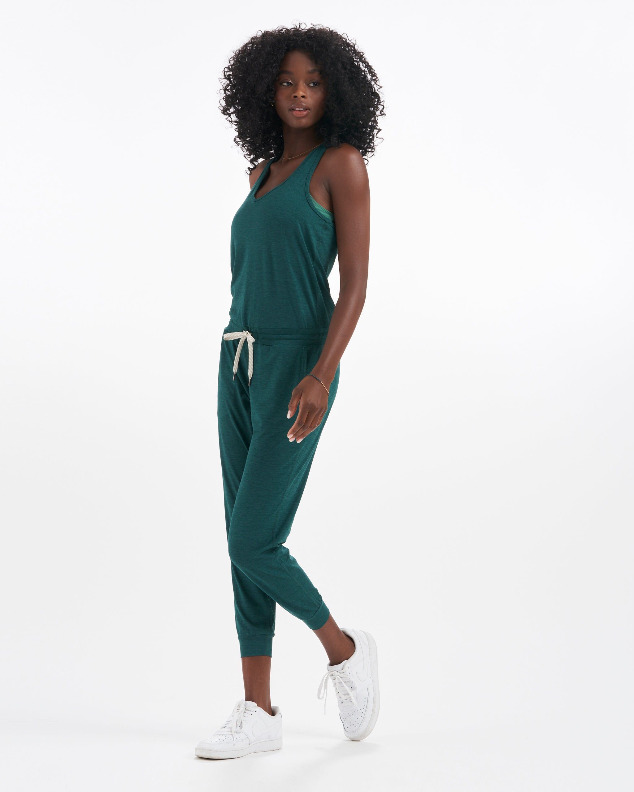 Lux Jumpsuit | Jade Heather sold by Vuori product image thumbnail 2