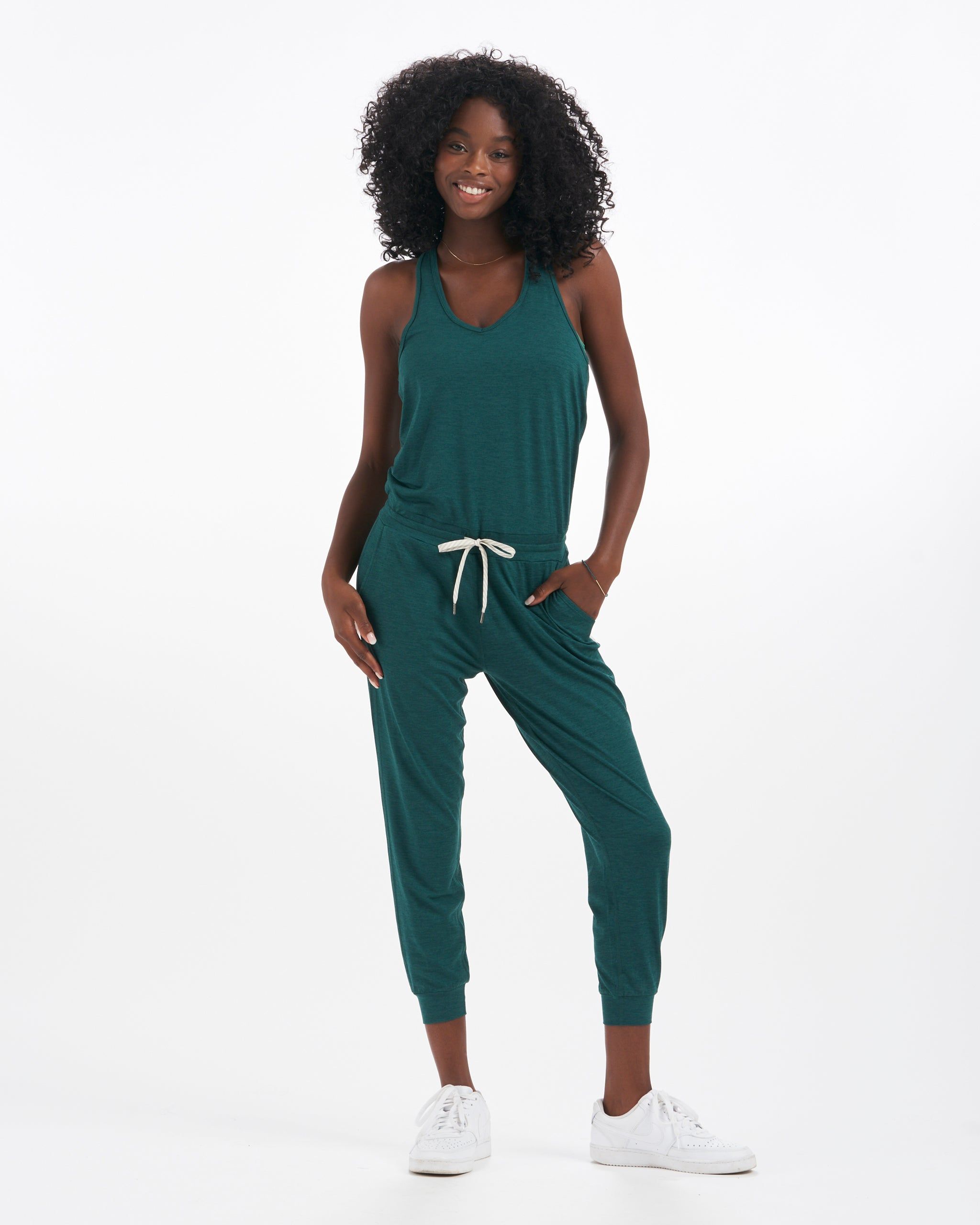 Lux Jumpsuit | Jade Heather sold by Vuori