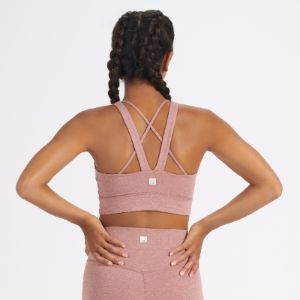Elevation Bra | Burnt Clay Heather sold by Vuori