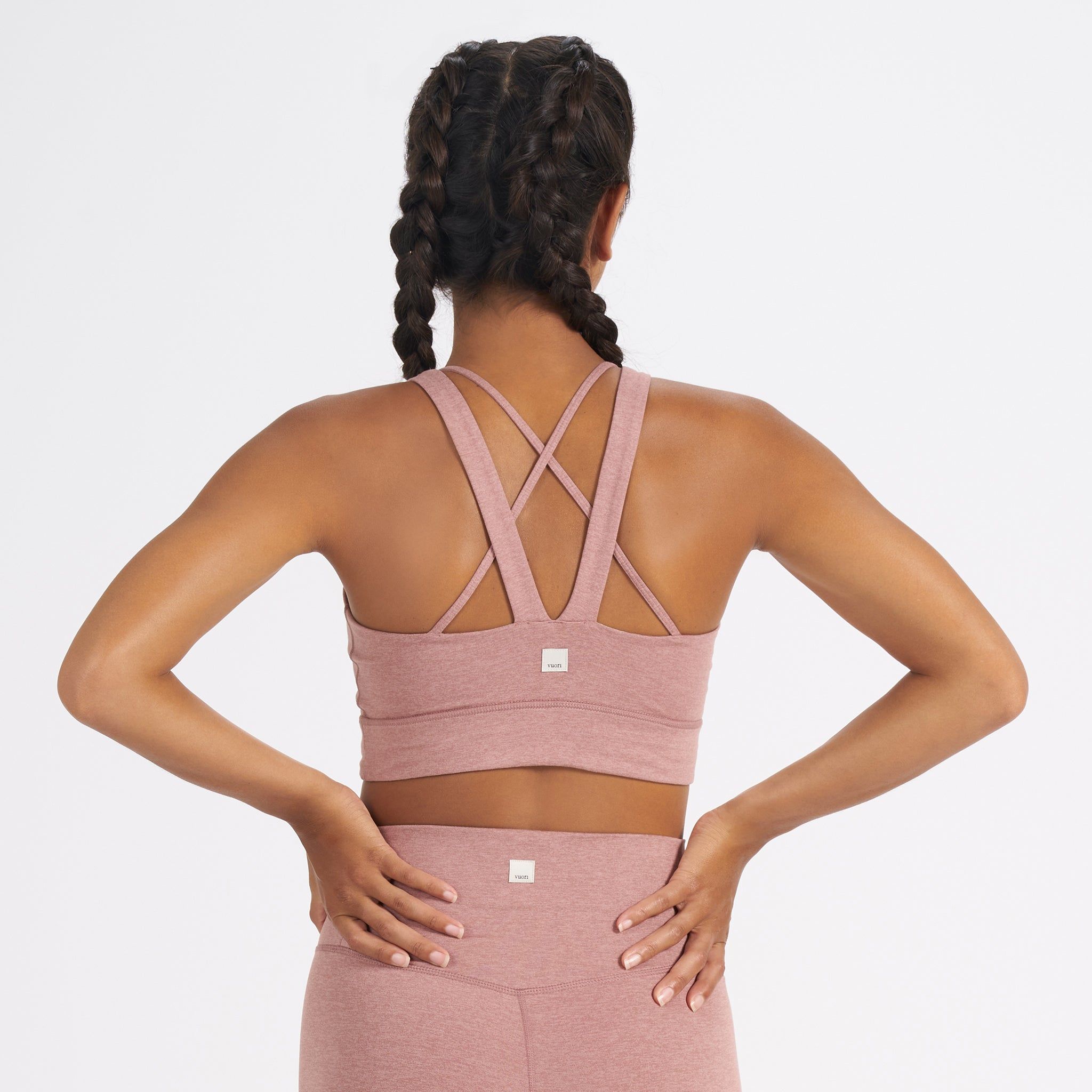 Elevation Bra | Burnt Clay Heather sold by Vuori product image thumbnail 3