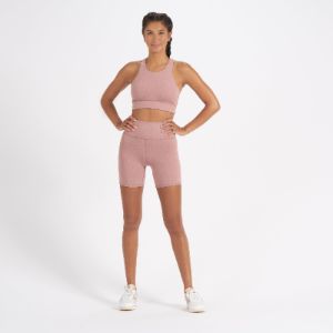 Elevation Bra | Burnt Clay Heather sold by Vuori