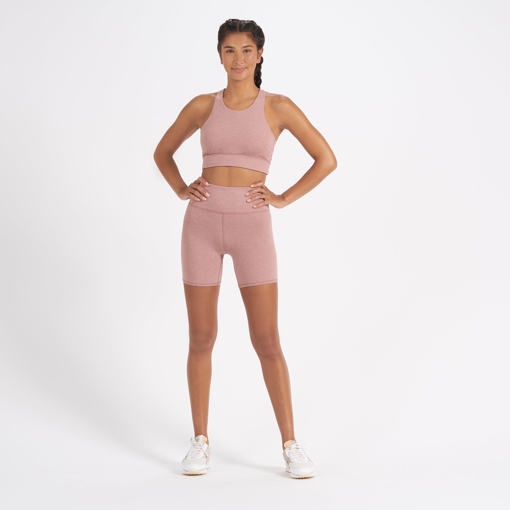 Elevation Bra | Burnt Clay Heather sold by Vuori product image thumbnail 4