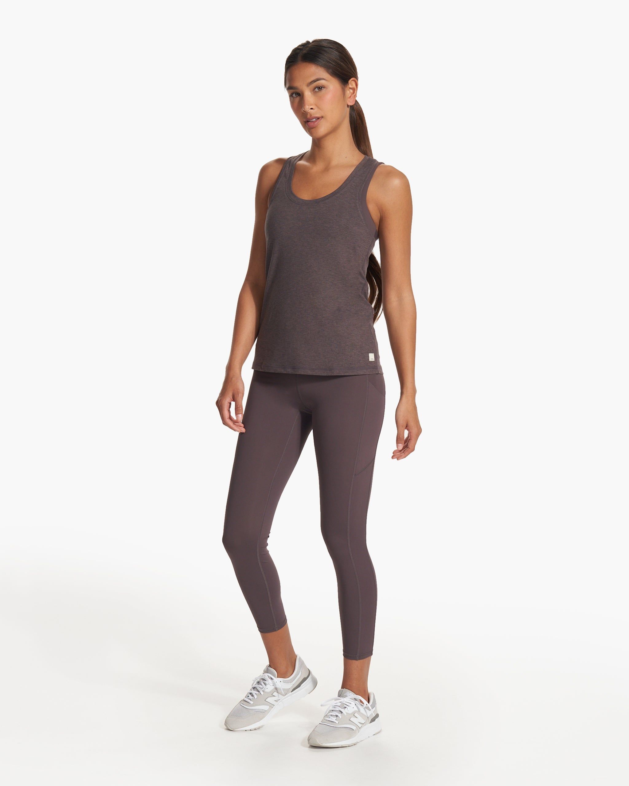 Lux Performance Tank | Plum Heather sold by Vuori product image thumbnail 3