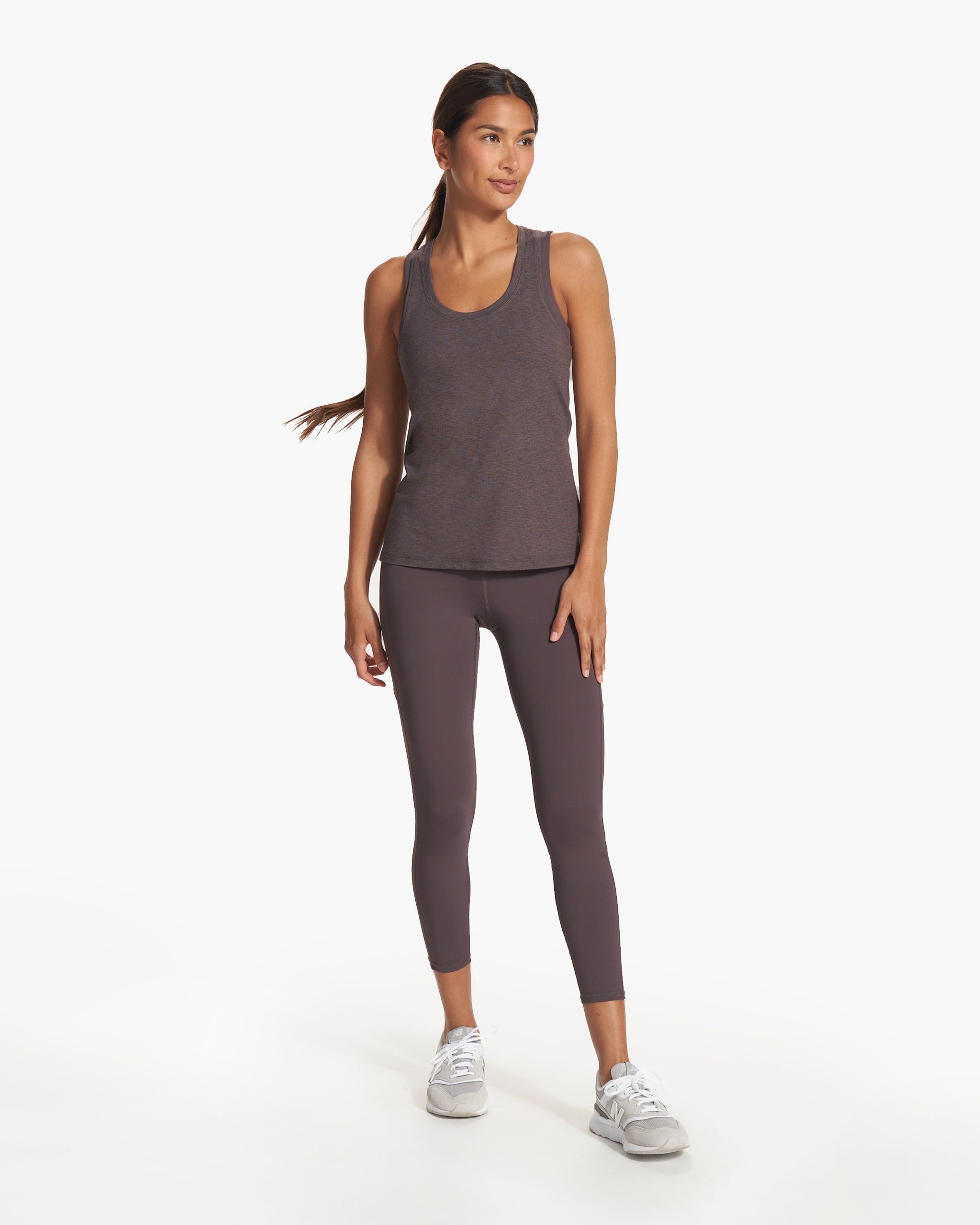 Lux Performance Tank | Plum Heather sold by Vuori product image thumbnail 4