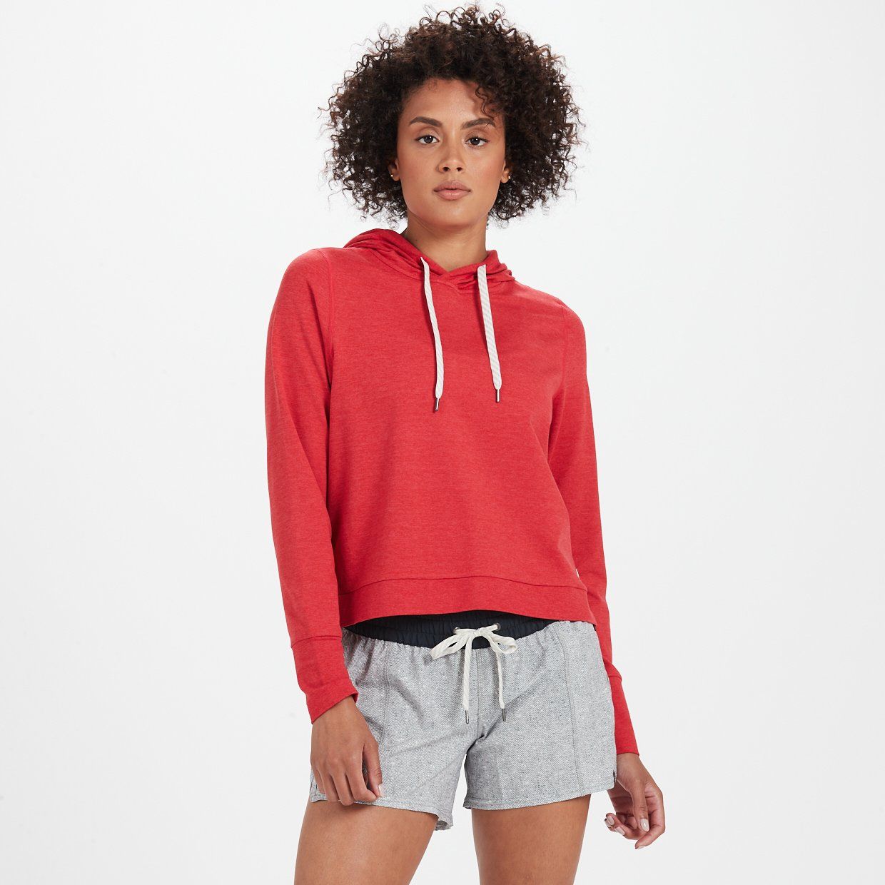 Halo Essential Hoodie | Melon Heather sold by Vuori product image thumbnail 2