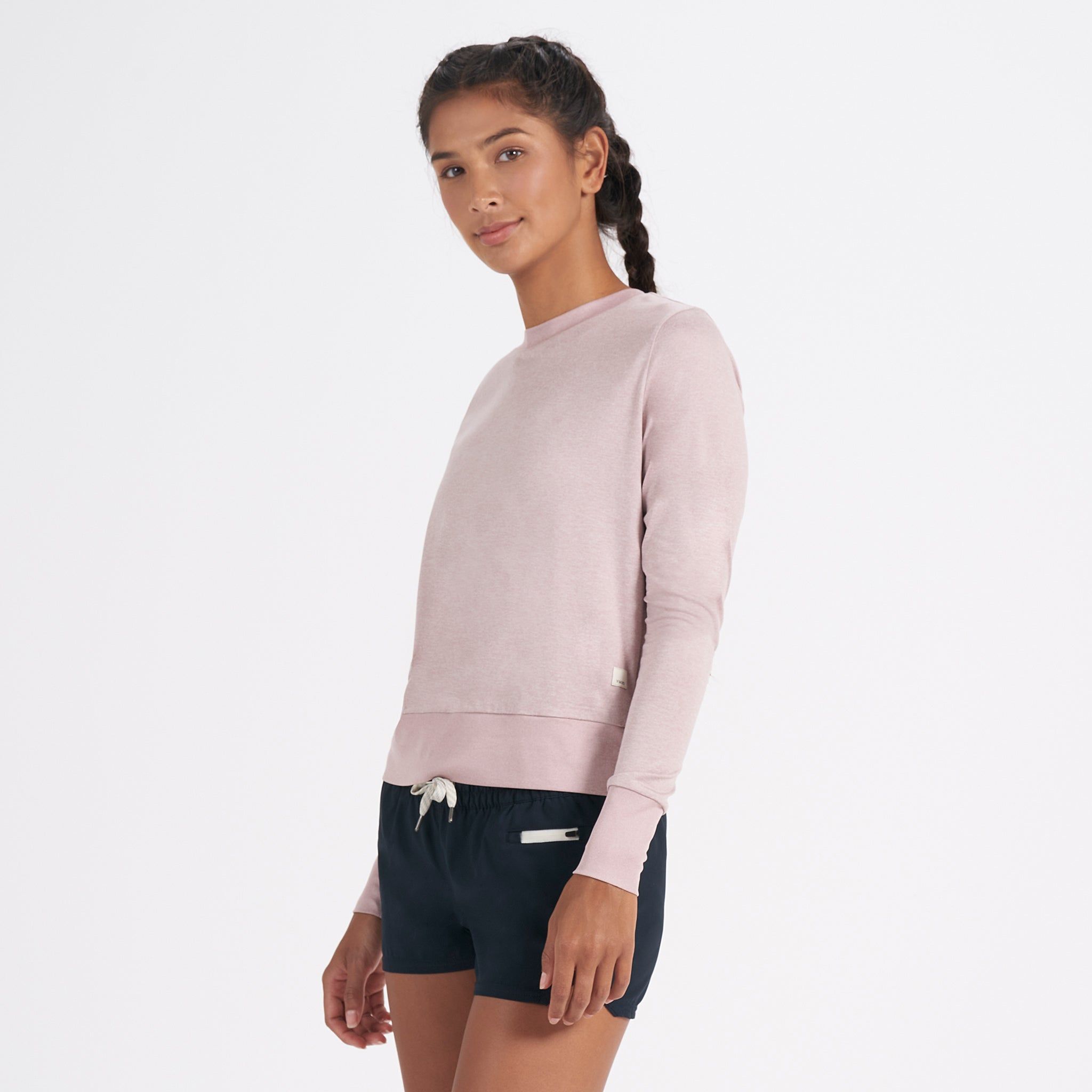 Daydream Crew | Dusk Heather sold by Vuori