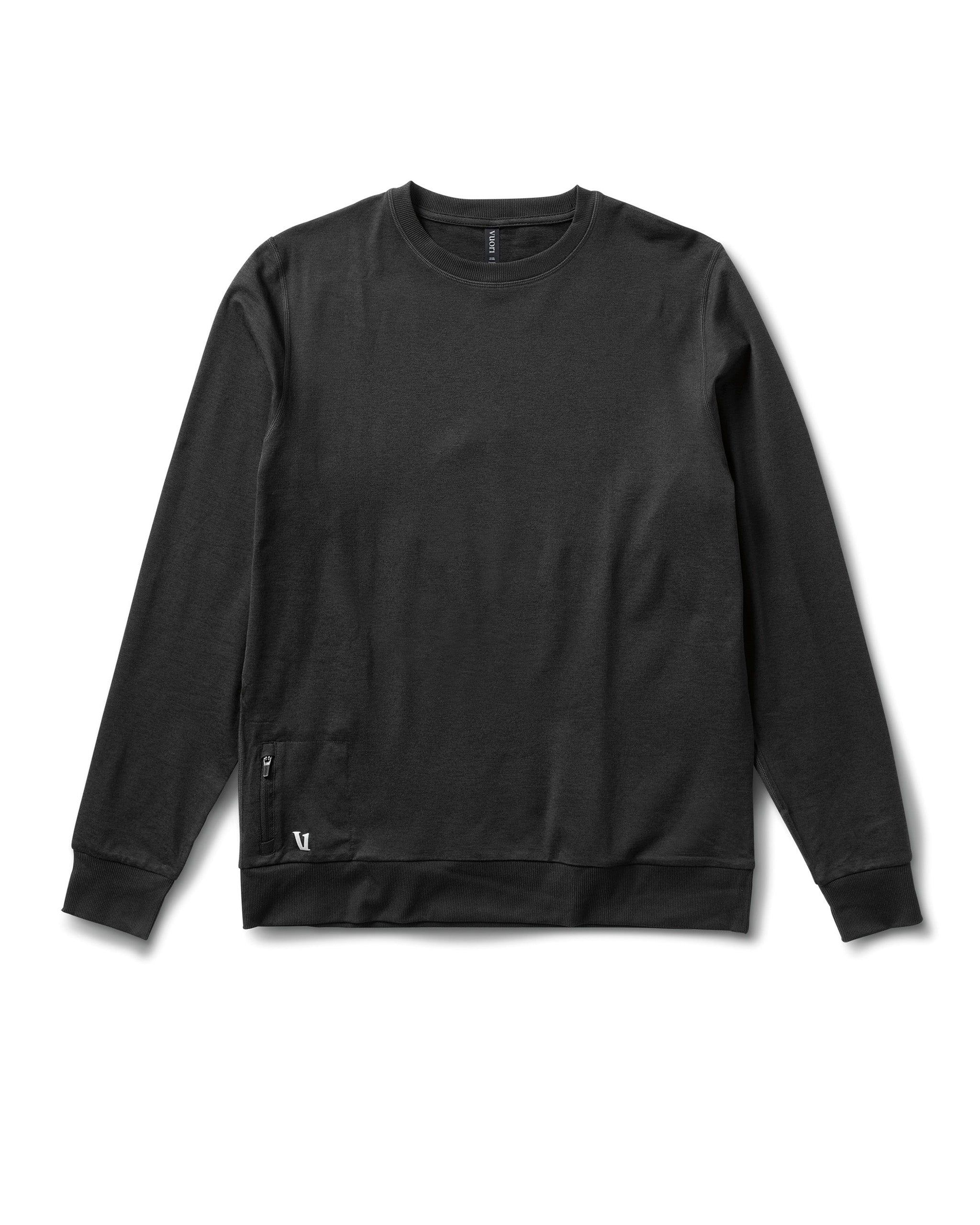 Ponto Performance Crew | Black Heather sold by Vuori