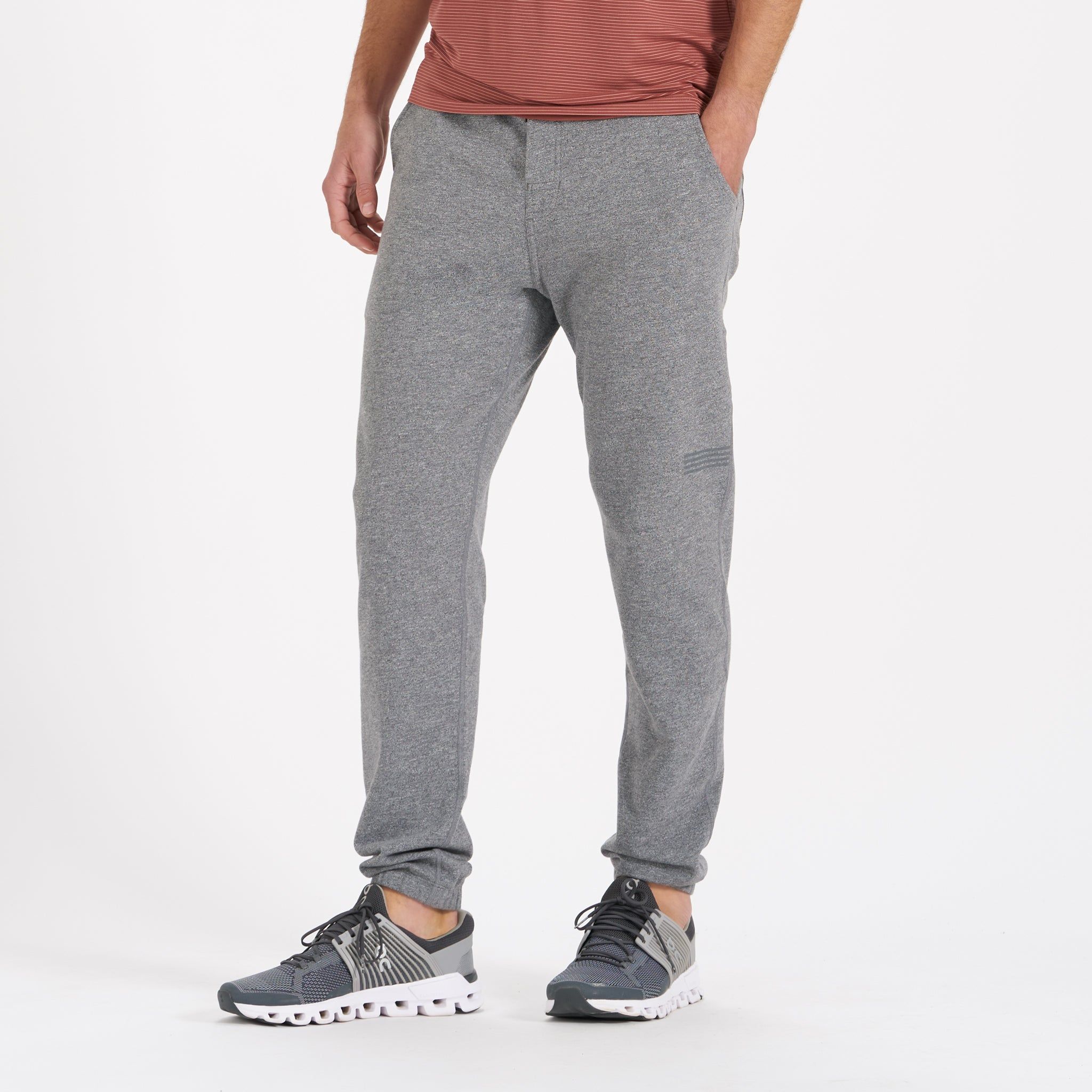 Balboa Pant | Heather Grey sold by Vuori product image thumbnail 2