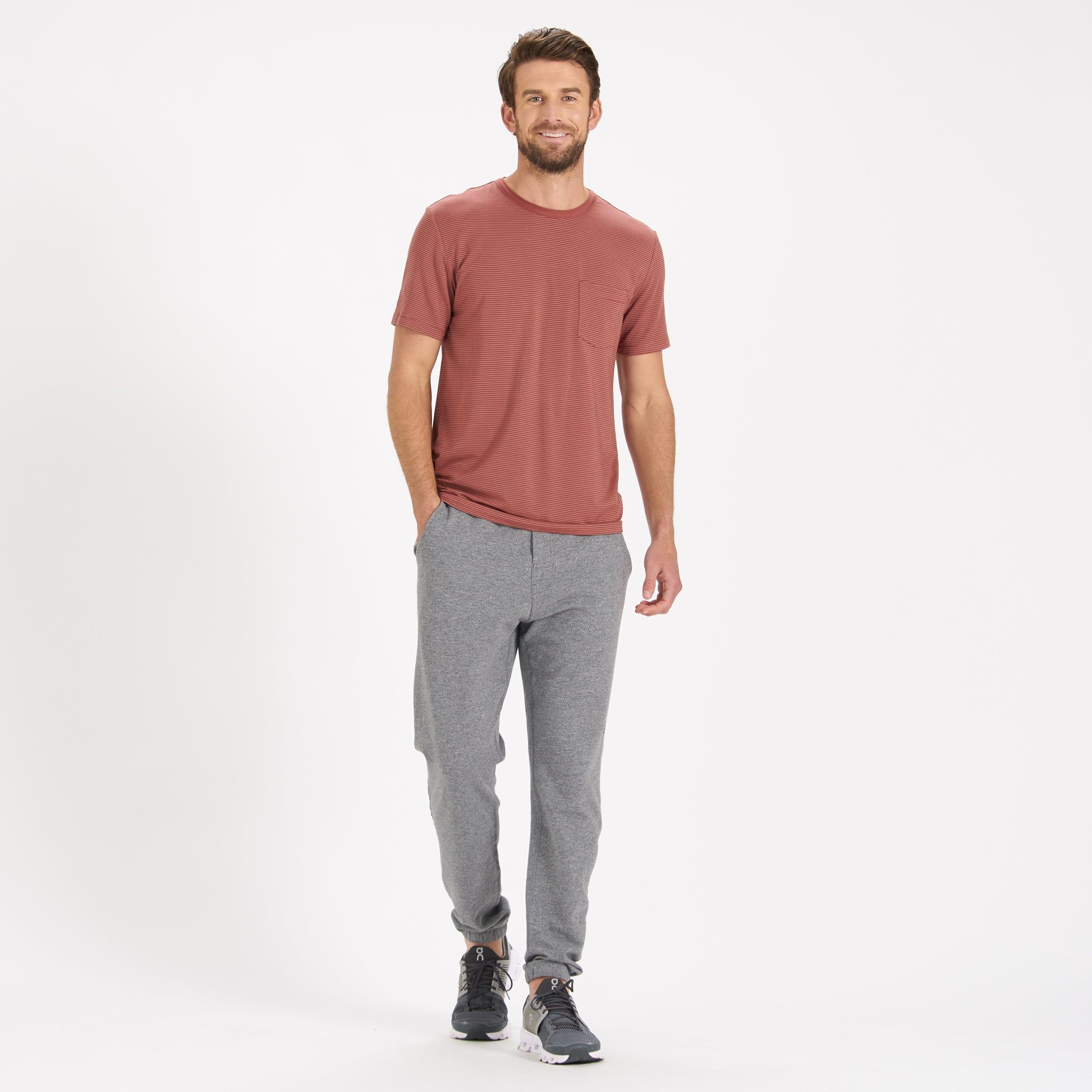 Balboa Pant | Heather Grey sold by Vuori product image thumbnail 4