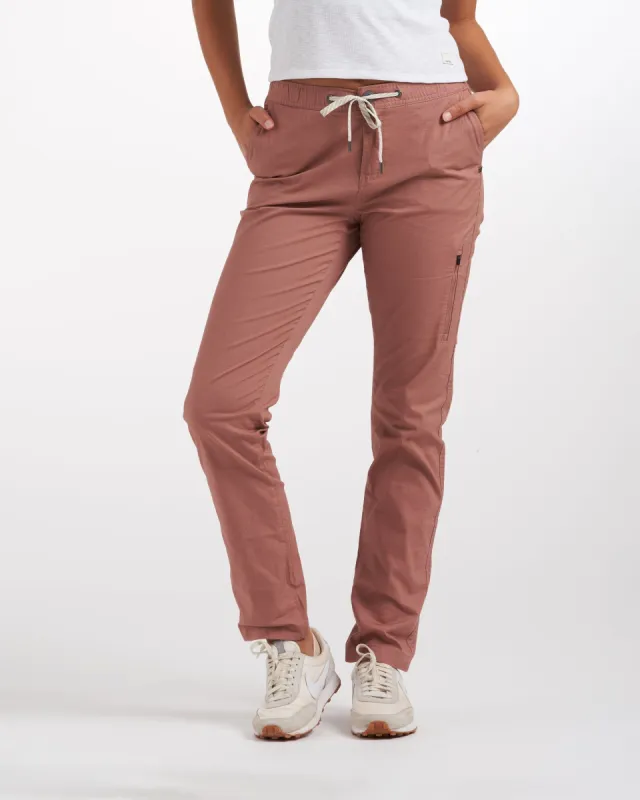 Womens Ripstop Pant - Long | Light Terracotta sold by Vuori