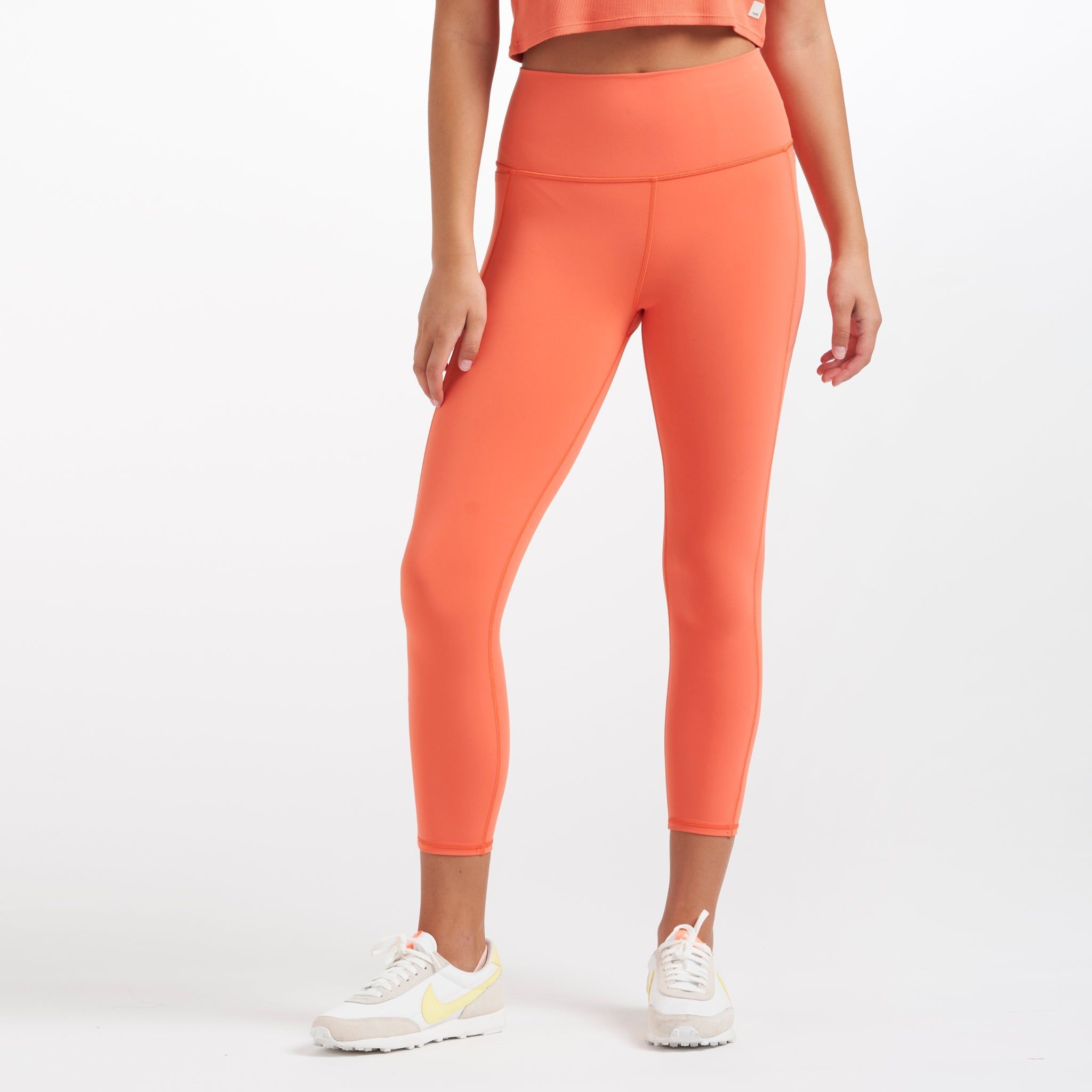 Studio Pocket Legging-Short | Grapefruit sold by Vuori