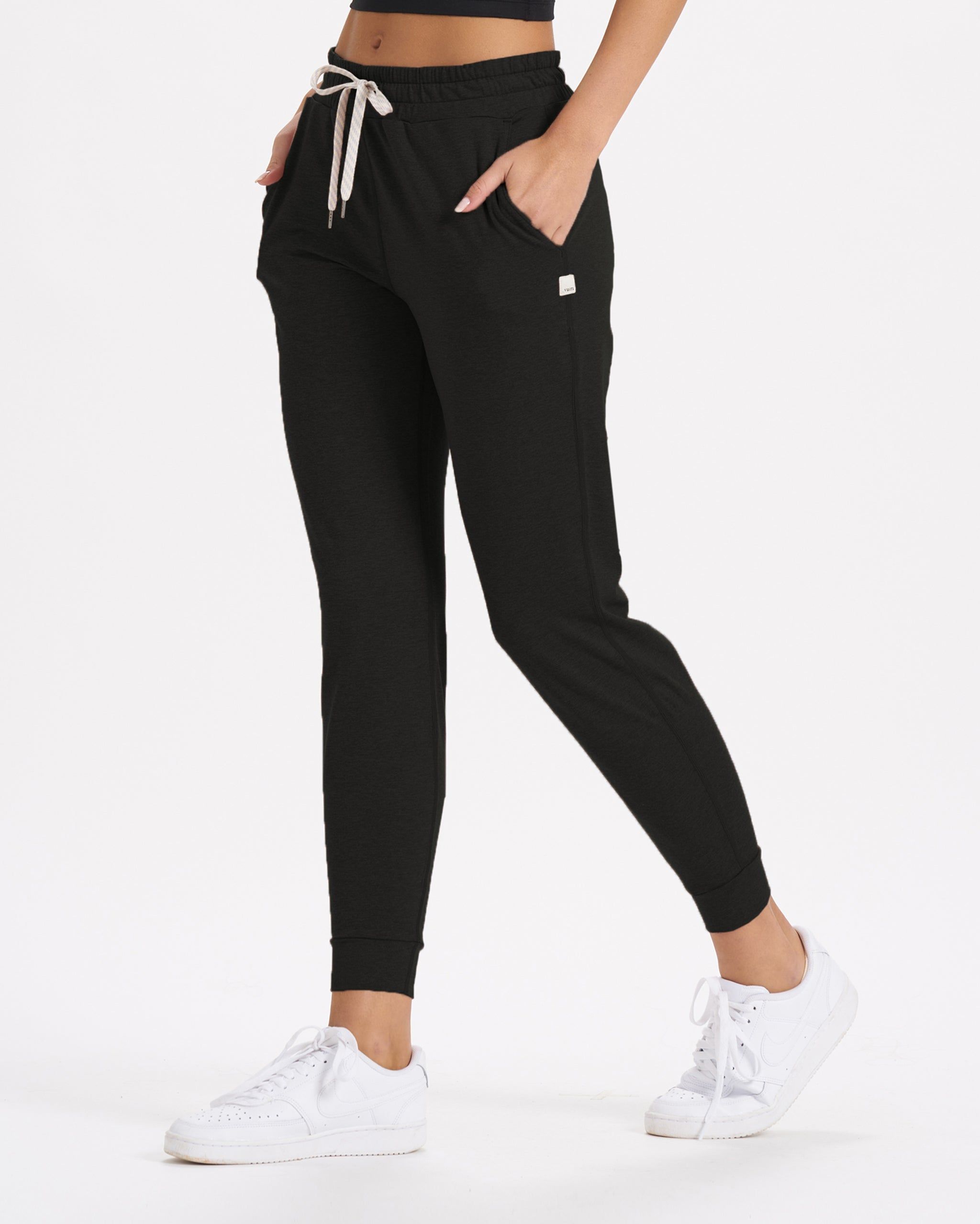 Performance Jogger - Long | Black Heather sold by Vuori