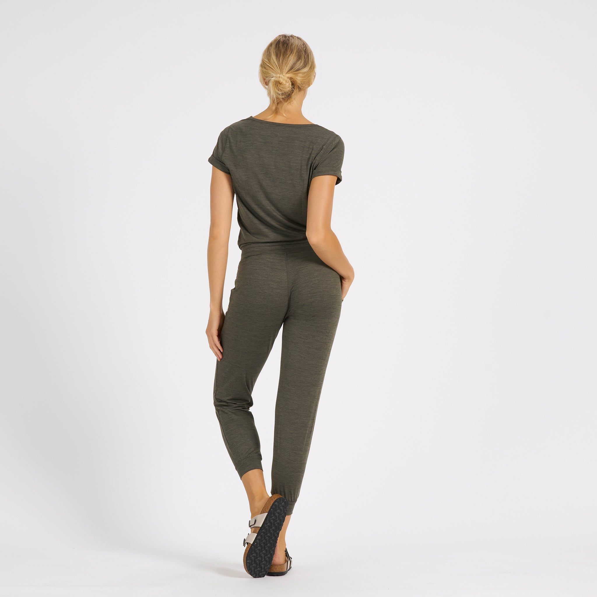 All Day Jumpsuit | Oregano Heather sold by Vuori product image thumbnail 3
