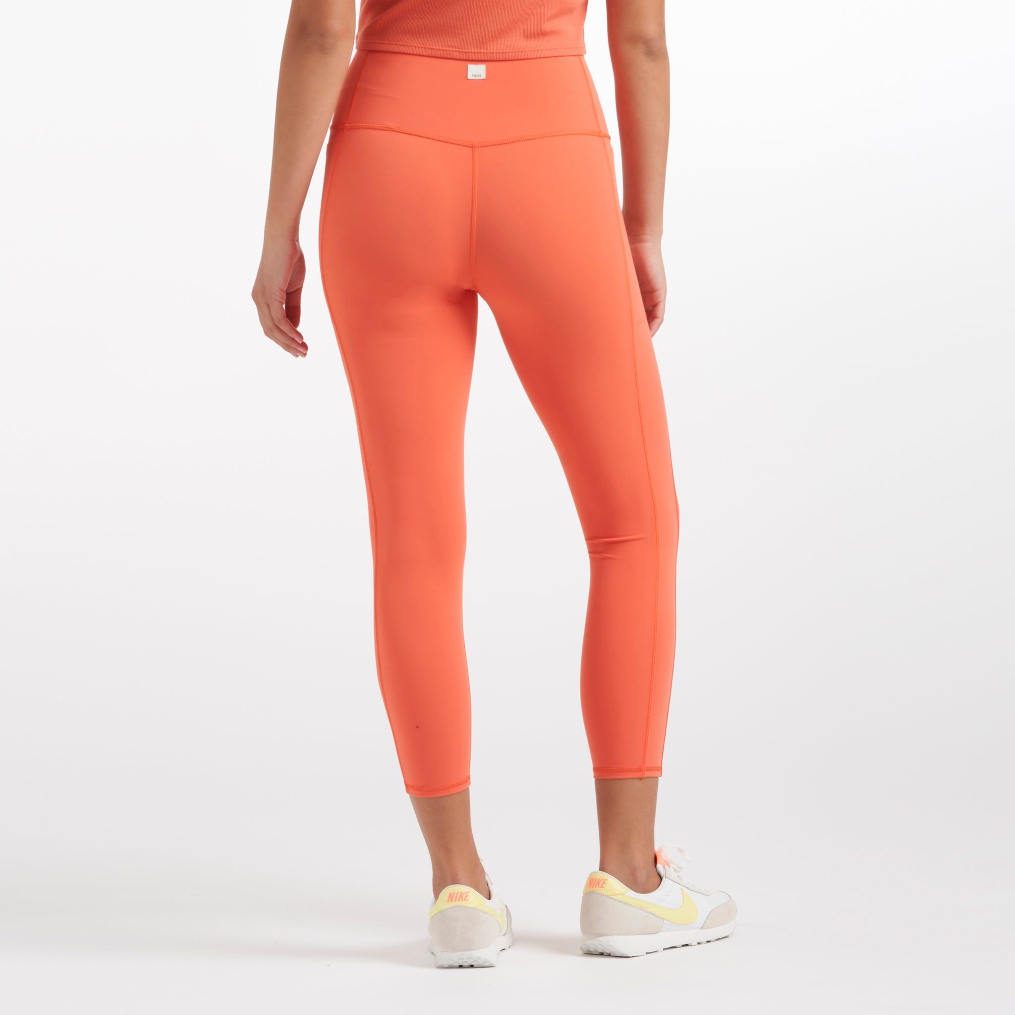 Studio Pocket Legging-Short | Grapefruit sold by Vuori product image thumbnail 4