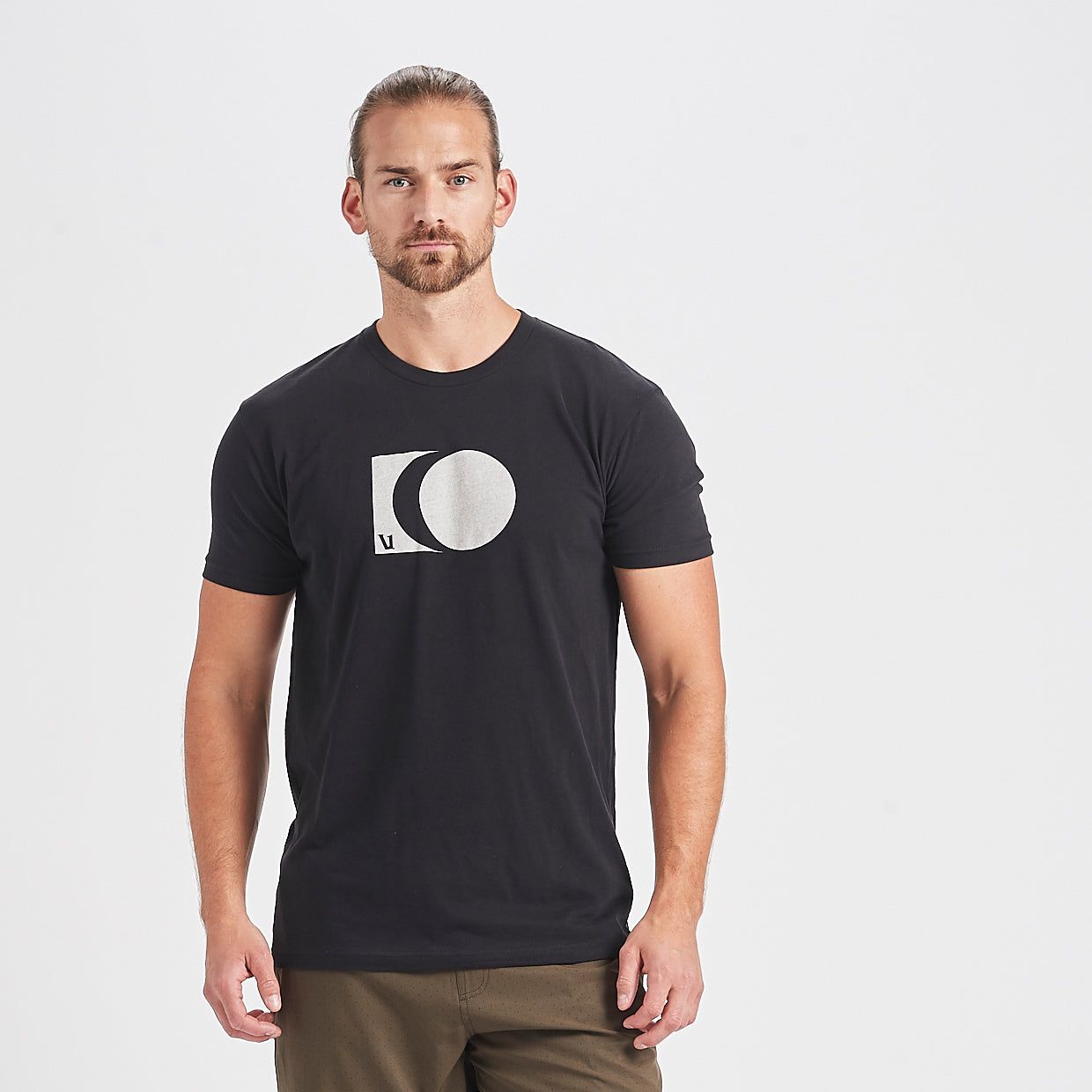 Eclipse Tee | Black sold by Vuori product image thumbnail 2
