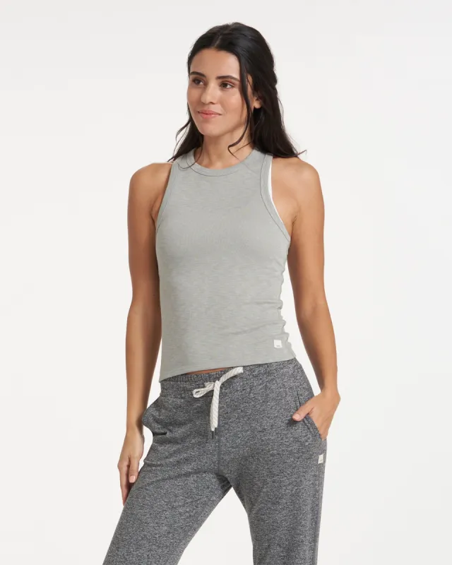 Sunrise High Neck Tank | Eucalyptus sold by Vuori