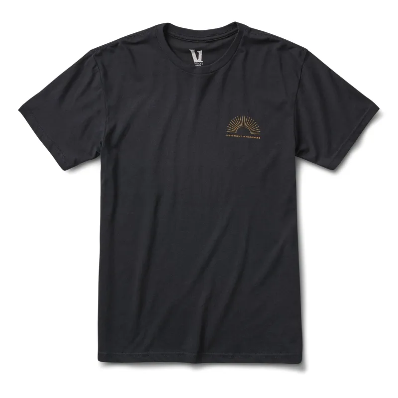 Investment in Happiness Tee | Black sold by Vuori